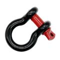 Remorque HORD D-rings Bow Shackle Red Black