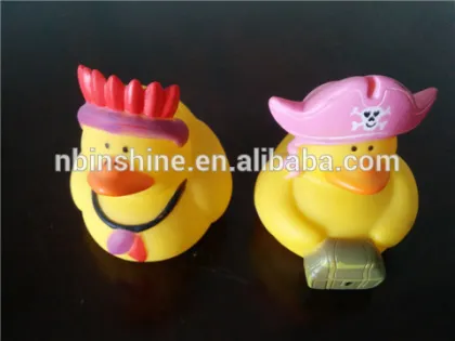 Cute vinyl duck , vinyl toy , PVC bath animal , baby bath toy