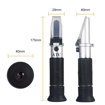 Handheld Nohawk Brix Meter for Accurate Sugar and Honey Concentration Measurement (0-32% Brix)