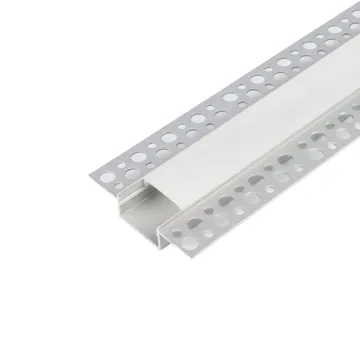 Recessed LED Lighting Accessories: Aluminum Profile, Gypsum Ceiling & Wall Mounting Solutions