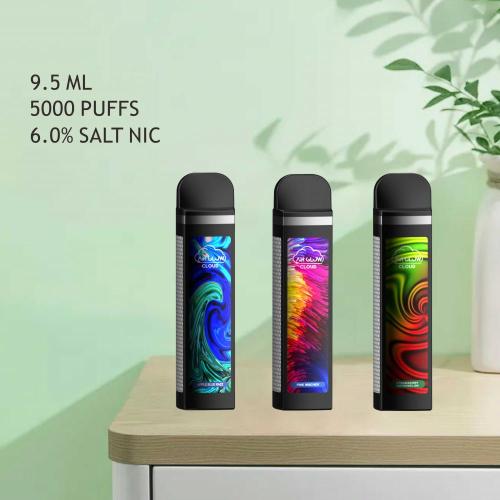 5 flavor 5000 puffs electric hookah vape pen