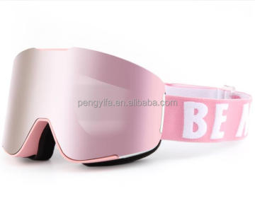 Customized Sport Snow Goggles: Ski &amp; Snowboard Anti-Fog UV400 Doppelschichtlinsen