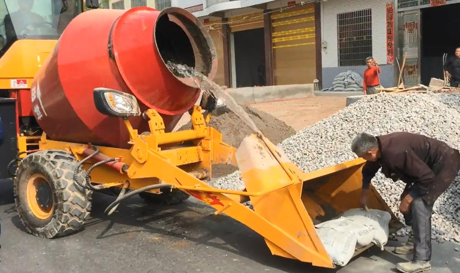 Construction Concrete Mixer