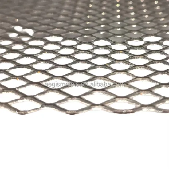 3.5x6mm Nickel Expanded Mesh 1200x1400mm Pure Ni200 Ni201 Metal Mesh Sheet