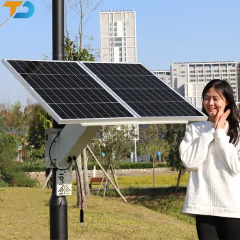 Complete Solar CCTV Camera System with 4G SIM Card, PTZ Functionality, Lithium Battery, MPPT Solar Panel, and 120W Solar Kit for Self-Sustained Surveillance