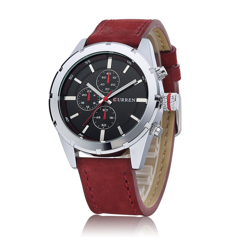 CURREN japan movements vintage quartz watch