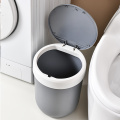 Plastic Garbage Container Bin with Press Top Lid