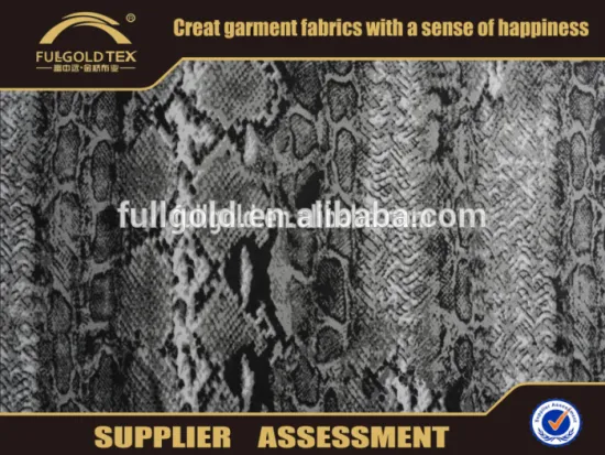 Top Garde Unique Design 75D DTY Printing Fabric For Lady's Clothing