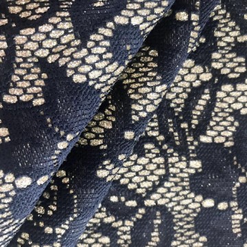 Black Lace Bonded Fabric