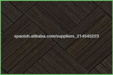 Hubei factory direct sale strand woven bamboo bathroom flooring