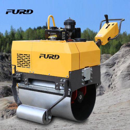 500KG Walk-behind Single Wheel Road Roller With High Performance