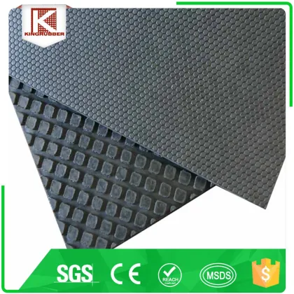 Flat ribbed barn dairy stable cow mat