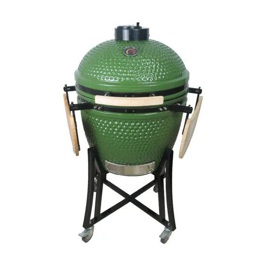 Large Bbq Mobile Smoke Ceramic Kamado Grill 26 24 22 18 13inch