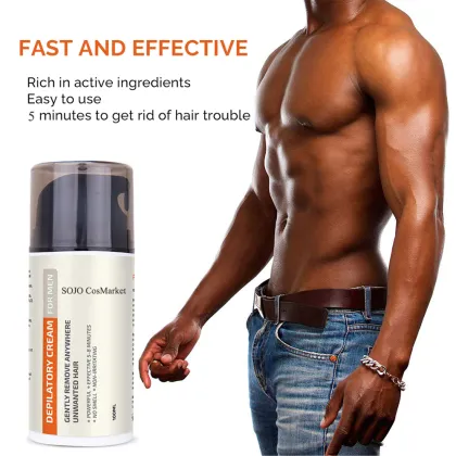 Depilatory cream hair removal cream for men