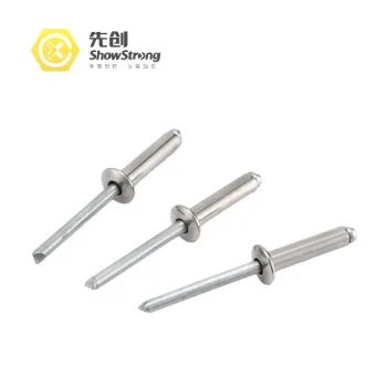 GB 12617 - 1990 120 Deg Flush Head Break Mandrel Blind Rivets
