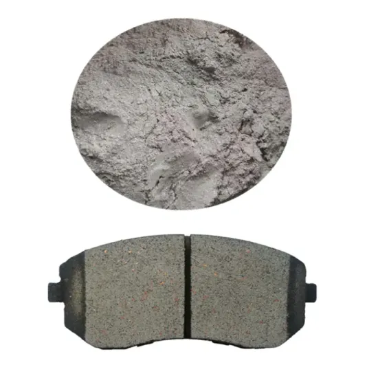 China Auto Parts Semi-Metal Formula Friction Materials with Chopped Steel Wool Fiber