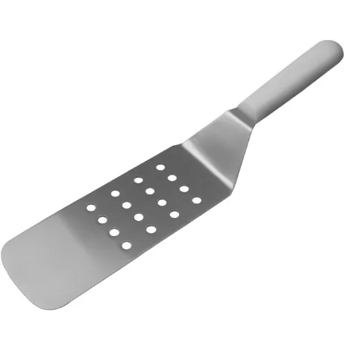 Stainless Steel Frying Spatula With Rubber Handle
