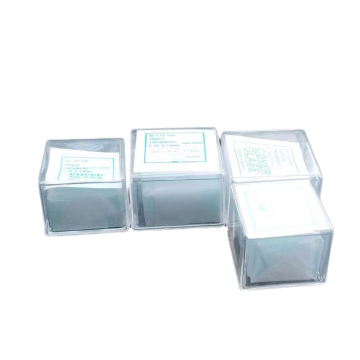 Plastic Sealed Aseptic Lab Supplies Microscope Cover Glass Slide
