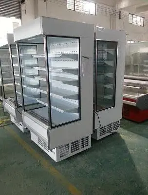 fridge&freezer of supermarket refrigeration equipments OEM factory