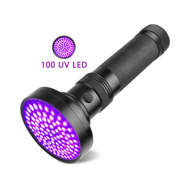 21 51 100LED UV Torch Latarka - detektor moczu dla psów i łowca skorpionów