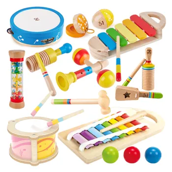 Wooden Baby Music Instrument Toy Set for Kids & Preschool Educational Musical Gifts