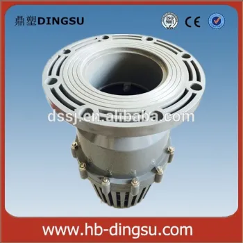 100% Factory production/OEM /Cheap Plastic Pvc Foot Valve (red/white)