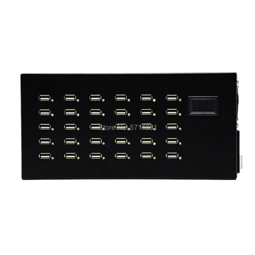 Multi-place universal desktop 30 port charger