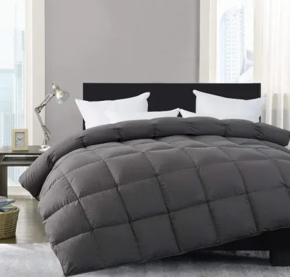 Luxurious White Goose Down Travel Comforter