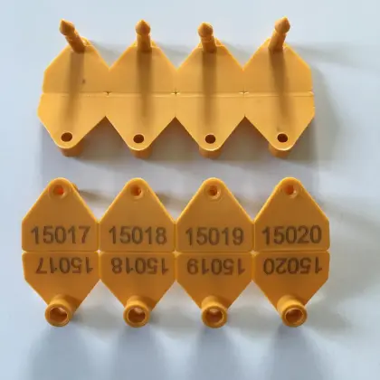 UV aditive ear tag animal ID sheep ear tag