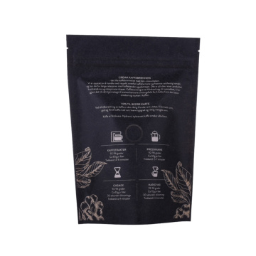 Wholesale customized stand up coffee bag with valve