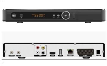 Multi-language Dvb-t / T2 Digital Terrestrial Receiver Hd With Conax Ca,  2000 Channels