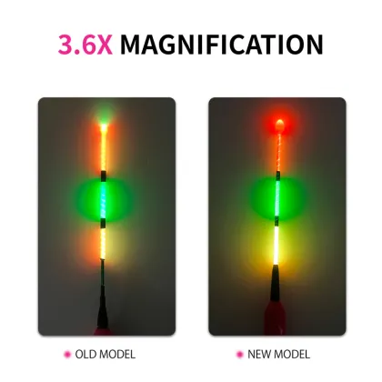 Sea Fishing LED Smart Float: Automatic Color Change Fish Bite Indicator