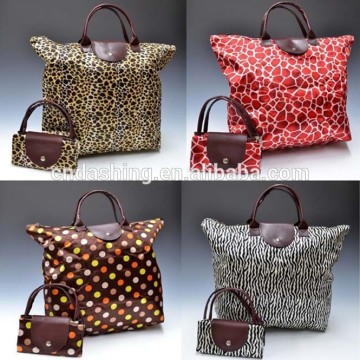 Reusable foldable shopping bag, canvas shopping bag/shopping bags