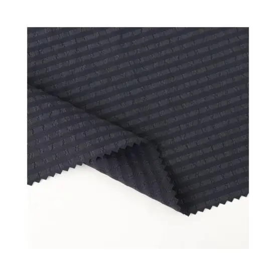 Waterproof Polyester 75D Jacquard Bubble T8 Crepe Fabric for Garments