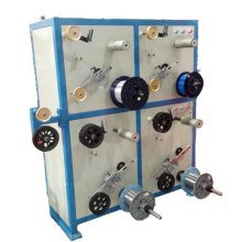 Cable Extrusion with 10-Head FRP Pay-off
