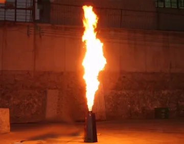 6angle fire machine