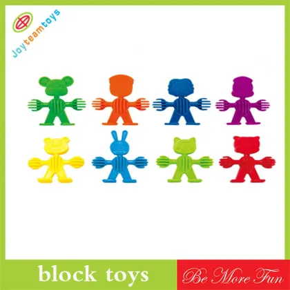 Educational building blocks paradise animal dolls building blocks