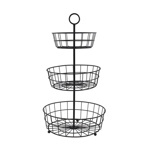 3 Tier Wire Fruit Baskets