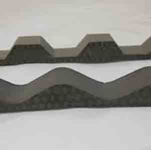 High Density Rainproof Windproof Colorbond Sealing Foam Closures