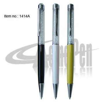 Ballpoint Pen novelty design with Crystal pen