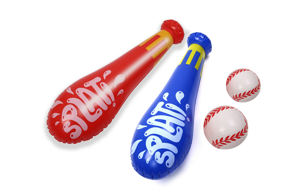 Summer Water Toys Inflatable Baseball Bat with Ball