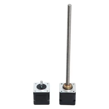 China Cheap DC Threaded Rod NEMA 17 Linear Stepper Motor with Lead Screw