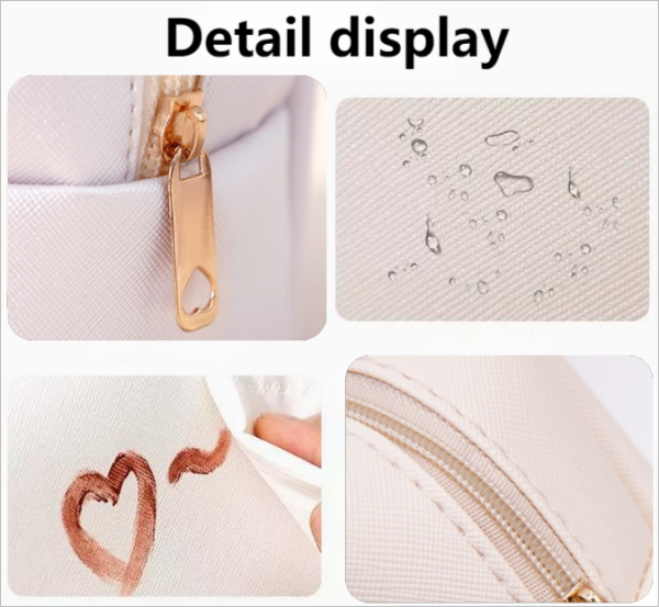กระเป๋าแต่งหน้า PU ที่กำหนดเอง Customized PU Makeup Bags