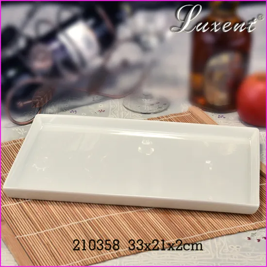 Hot sales hotel and restaurant used microwave safe ceramic plate/dish, porcelain plate