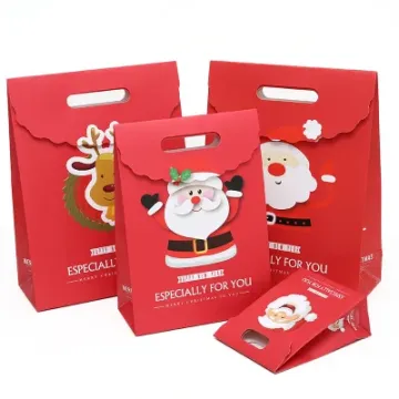 Christmas custom gift paper bag