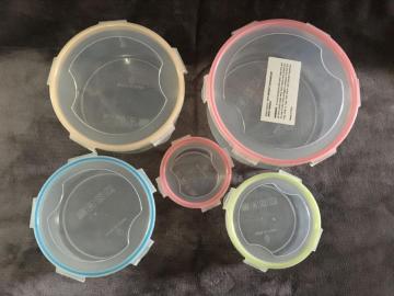 Round Food Grade Transparent Crisper