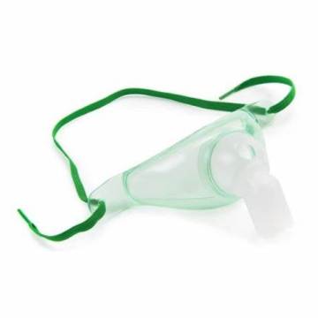Maschera per ossigeno tracheostomica in PVC monouso senza DEHP