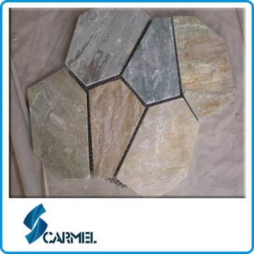 Popular Mixed Color Slate for Swimming Pool
