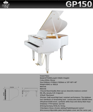 Carod grand piano for child