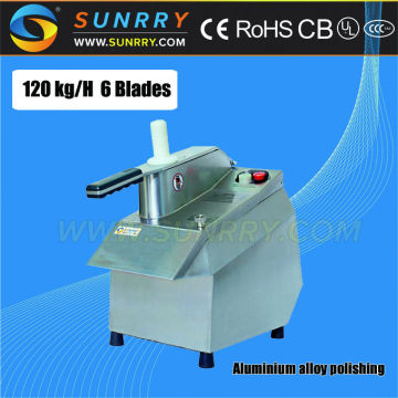 Multi fuction electric innovative vegetable cutter machine models with 5 blades and CE approved